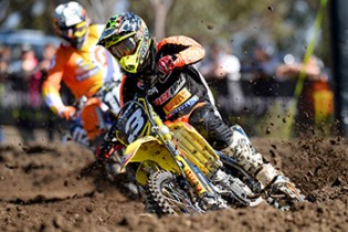 Ryan Marmont / Raceline Pirelli Suzuki  MXN Round 1 - Broadford / MX2 2014 Monster Energy MX Nationals Australian Motocross Championship Broadford Vic.  Sunday 30 March 2014 ¬© Sport the library / Jeff Crow