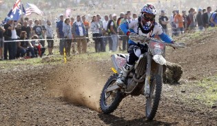 Ryan Sipes aboard his Husqvarna