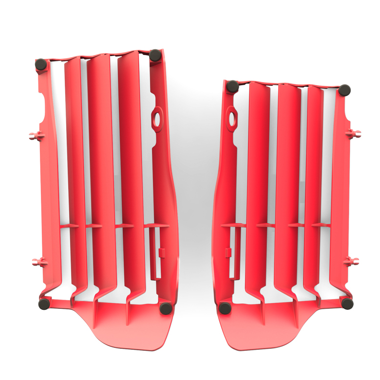 Polisport Radiator Louvres Grills For Honda CR 125R, 250R, CRF 450R 2004 (White)