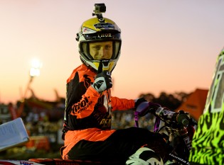 Jimmy Decotis / Honda - 1st overall 2015 Round 2 / Class : SX2 Australian Supercross Championship Jimboomba QLD 17th October 2015 © Sport the library / Jeff Crow