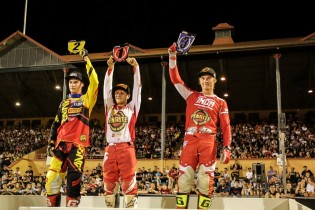 Richardson Stands on the SX2 podium alongside Clout and Decotis FifitySix Clix