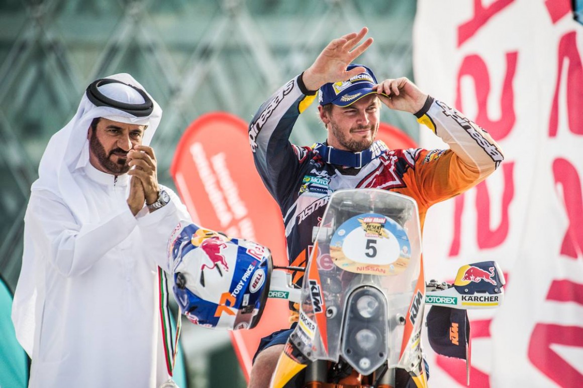 Toby Price Wins In Abu Dhabi Dirt Action